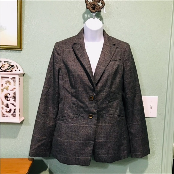 FOREVER 21 Plaid Blazer Woman’s Sz M - Picture 3 of 12